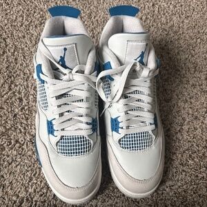 Military blue Jordan 4s